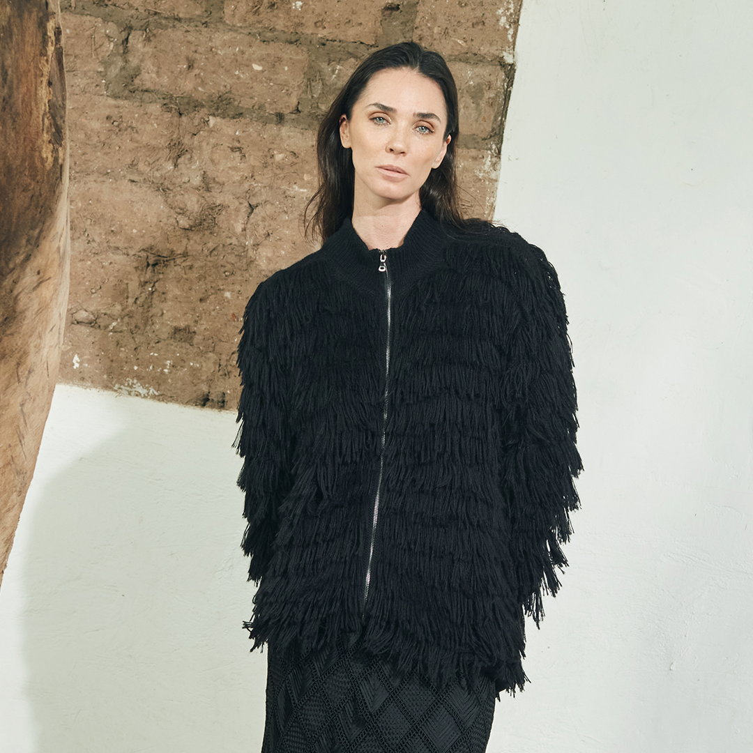 Cardigan de Flecos