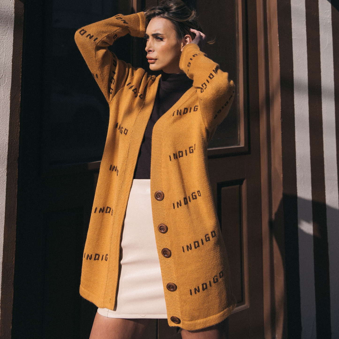 INDIGO Print Sweater