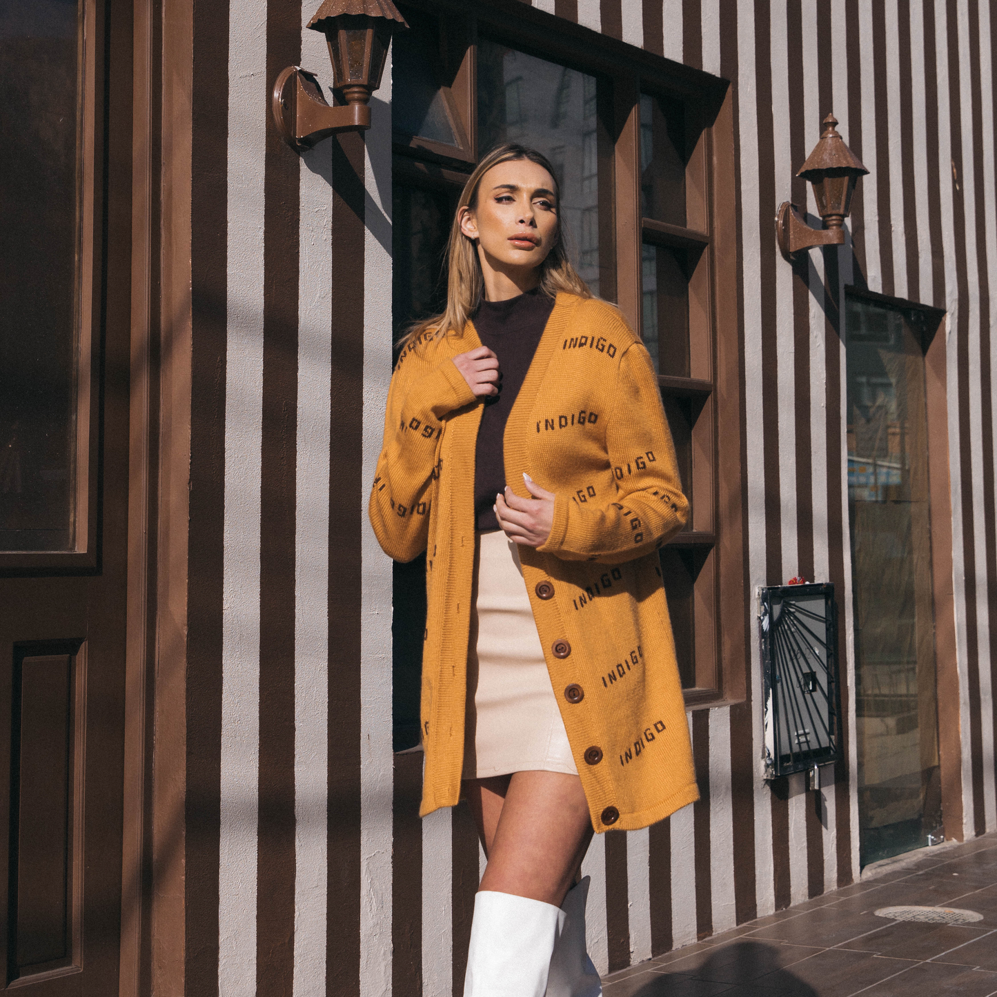 INDIGO Print Sweater