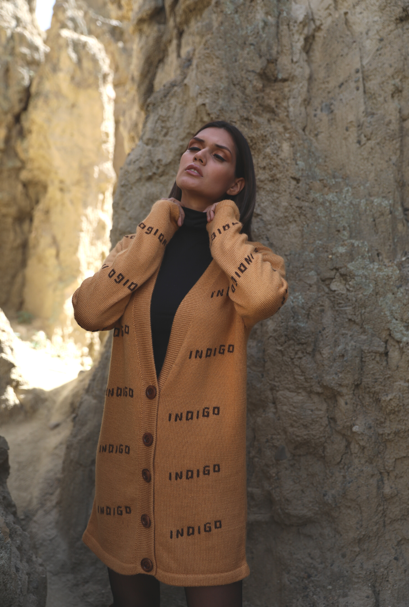 INDIGO Print Sweater