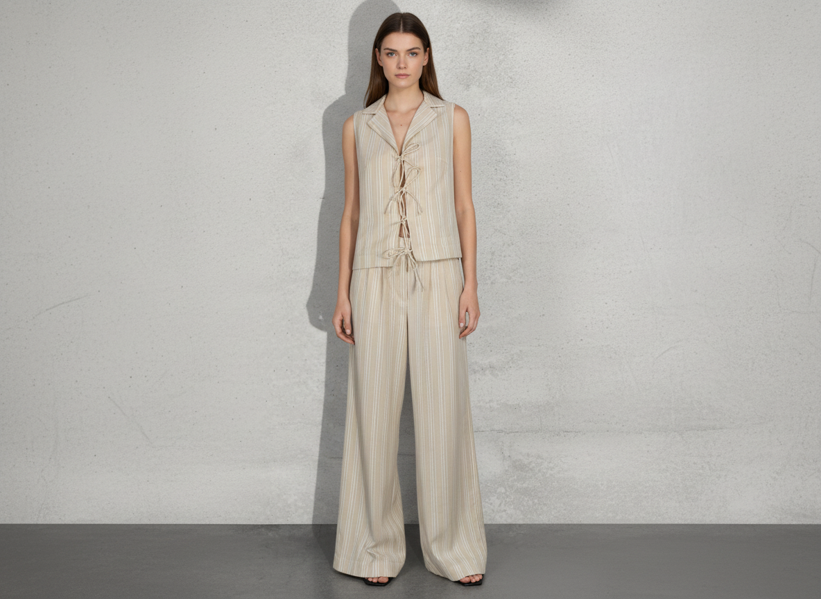 Pantalon doble pinza adelante